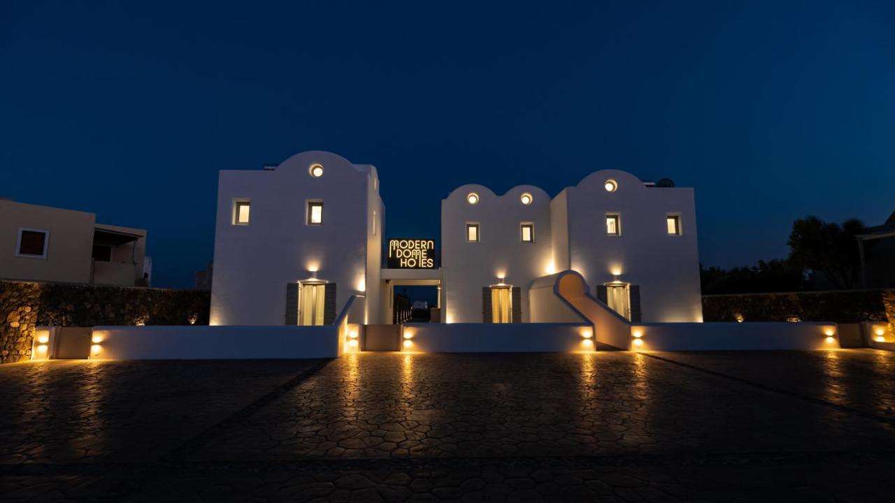 Modern Dome Homes Of Santorini Perissa  Ngoại thất bức ảnh