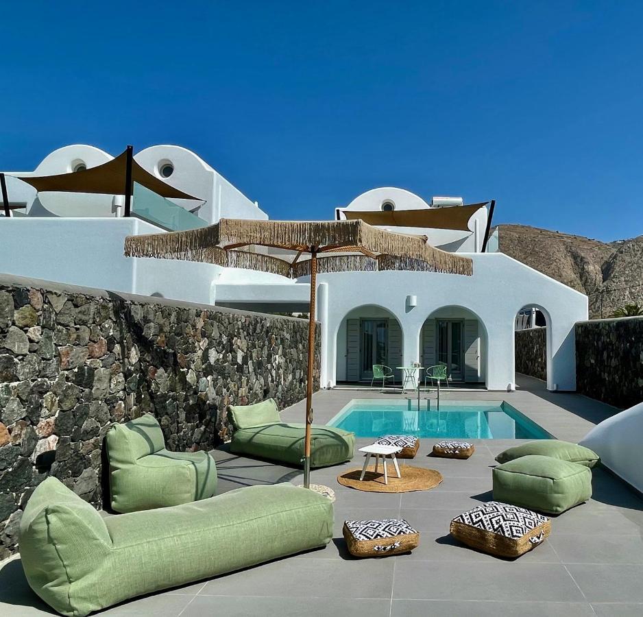 Modern Dome Homes Of Santorini Perissa  Ngoại thất bức ảnh