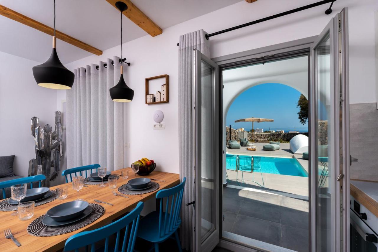 Modern Dome Homes Of Santorini Perissa  Ngoại thất bức ảnh