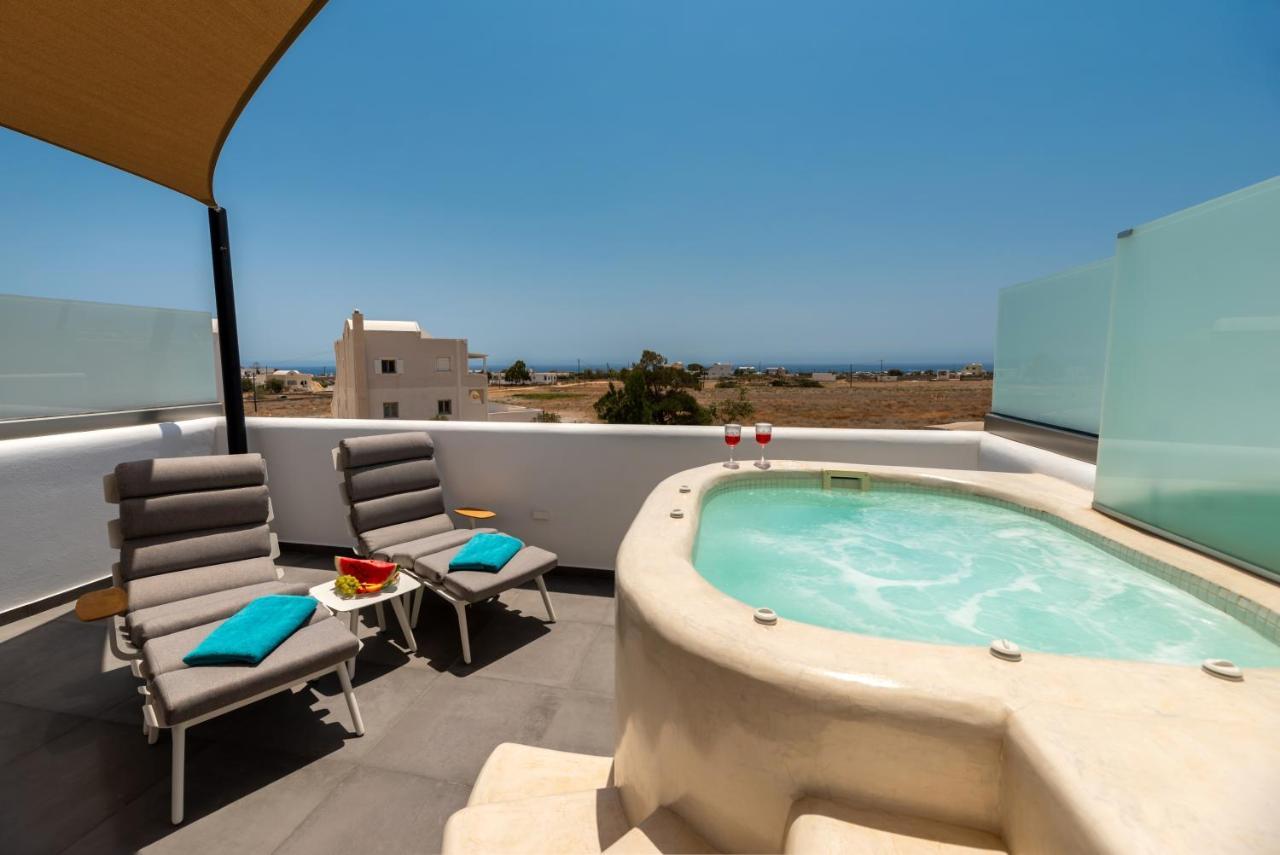 Modern Dome Homes Of Santorini Perissa  Ngoại thất bức ảnh