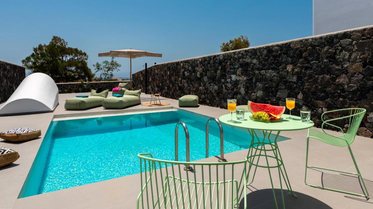 Modern Dome Homes Of Santorini Perissa  Ngoại thất bức ảnh
