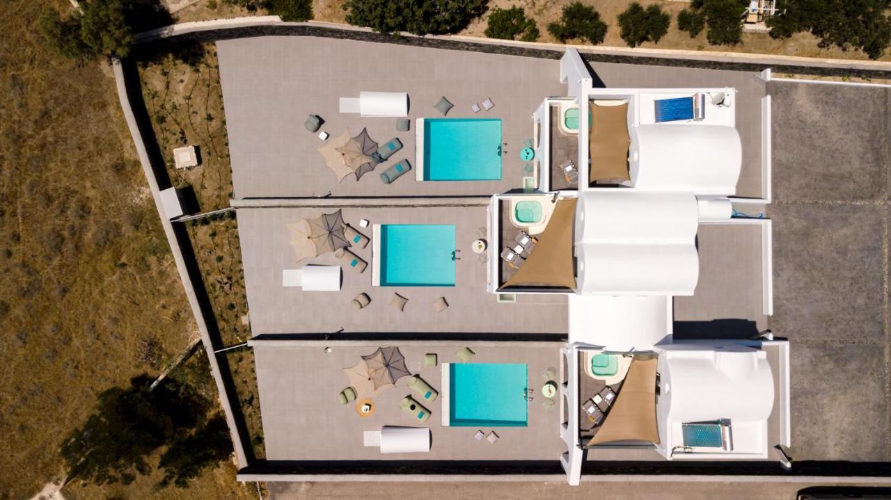Modern Dome Homes Of Santorini Perissa  Ngoại thất bức ảnh