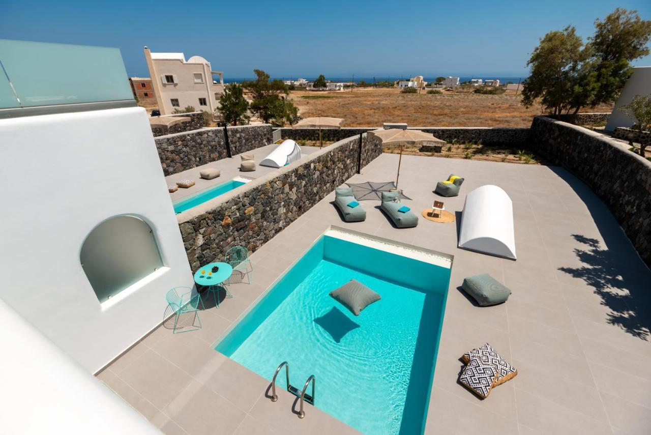 Modern Dome Homes Of Santorini Perissa  Ngoại thất bức ảnh