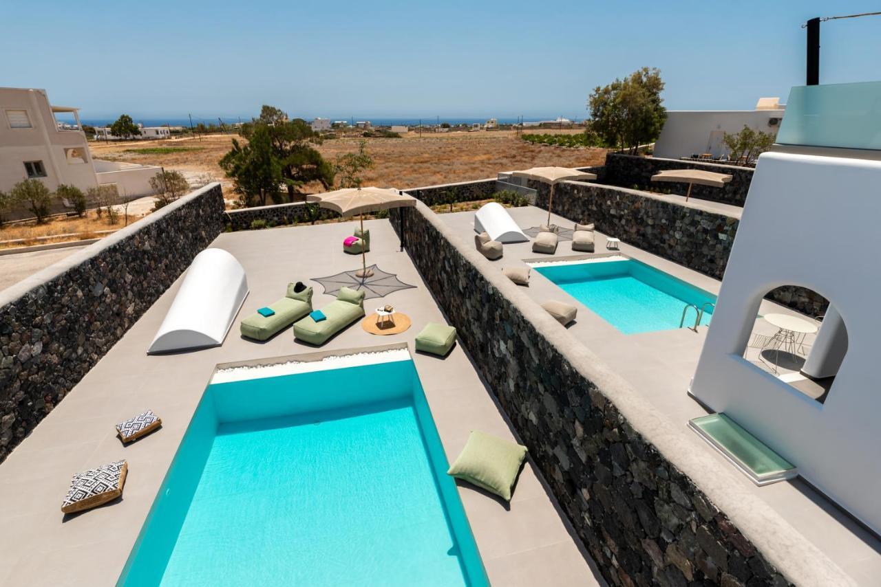 Modern Dome Homes Of Santorini Perissa  Ngoại thất bức ảnh