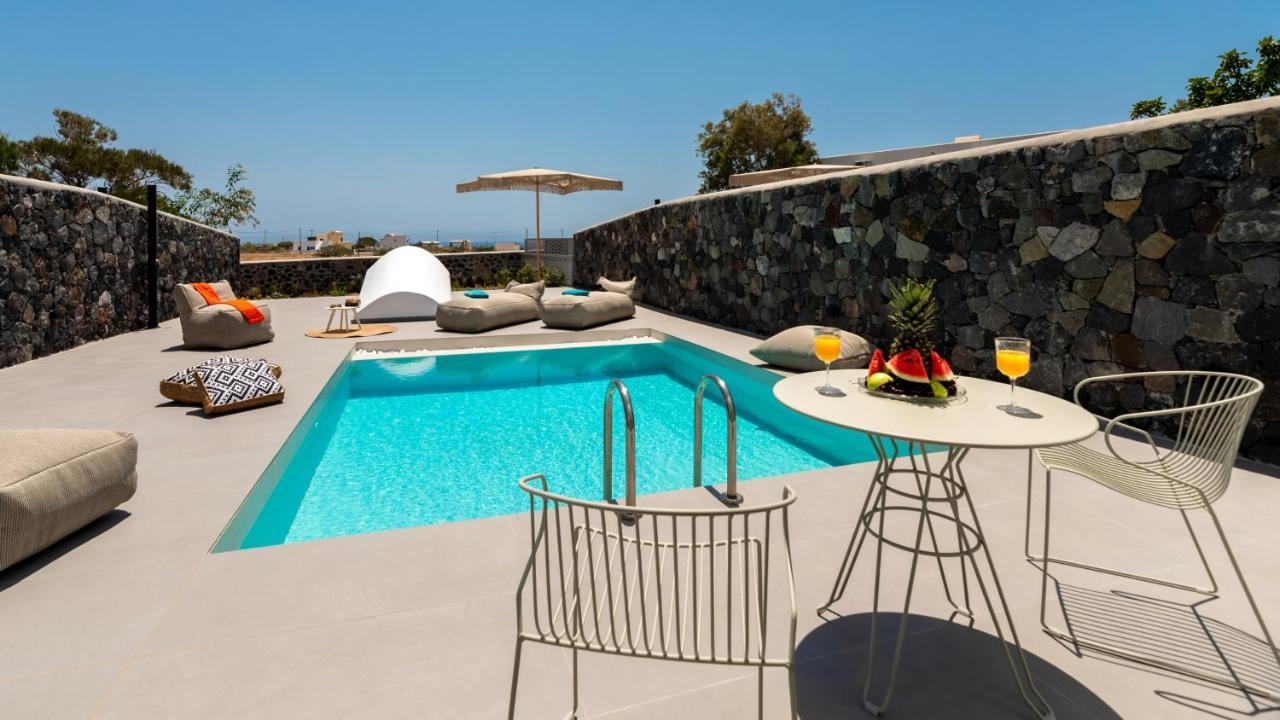 Modern Dome Homes Of Santorini Perissa  Ngoại thất bức ảnh
