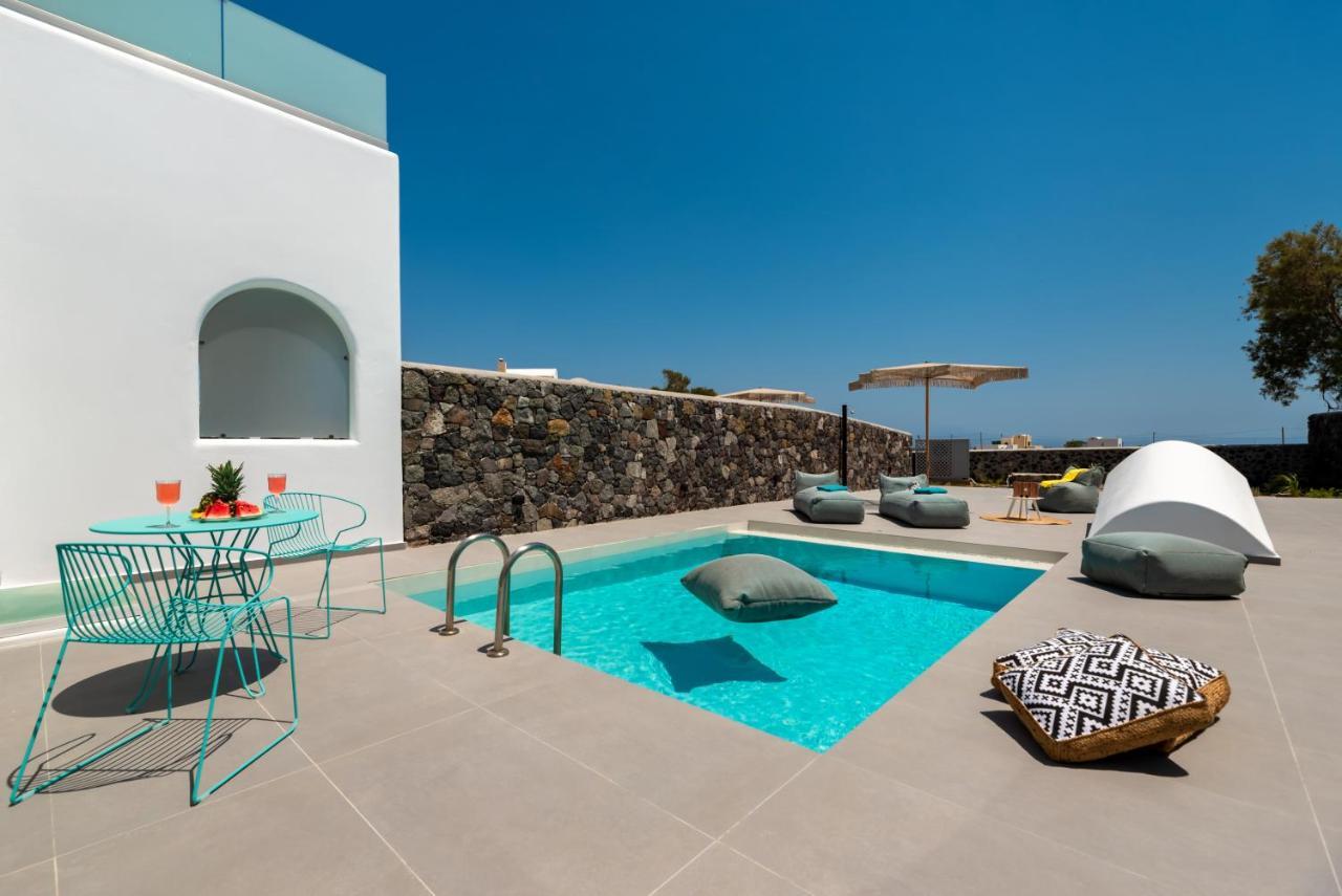 Modern Dome Homes Of Santorini Perissa  Ngoại thất bức ảnh