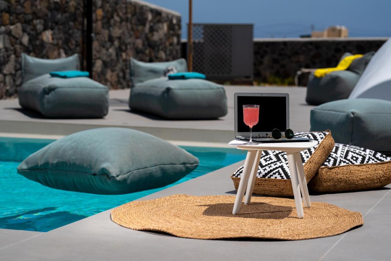 Modern Dome Homes Of Santorini Perissa  Ngoại thất bức ảnh